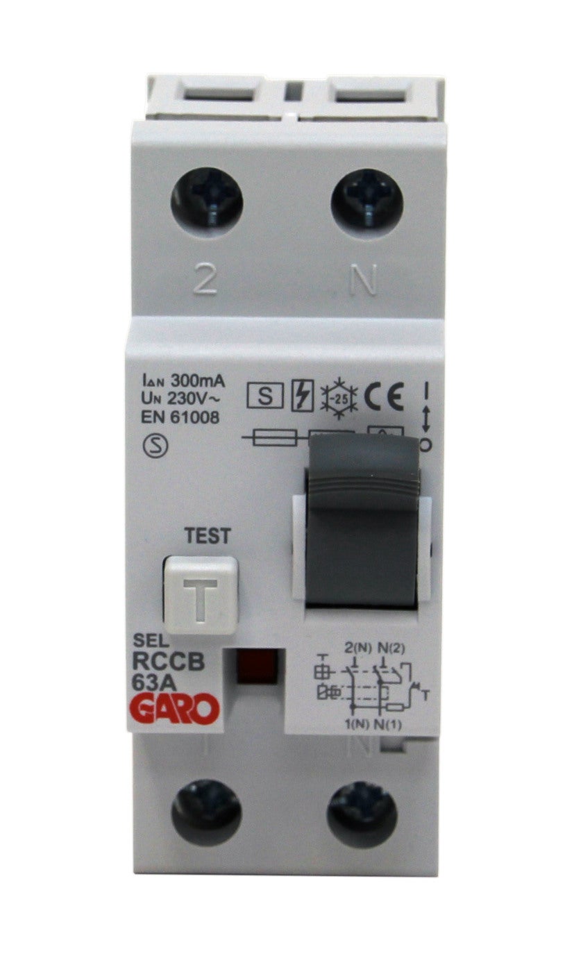 RCCB 2P 63A 300mA SEL - 3