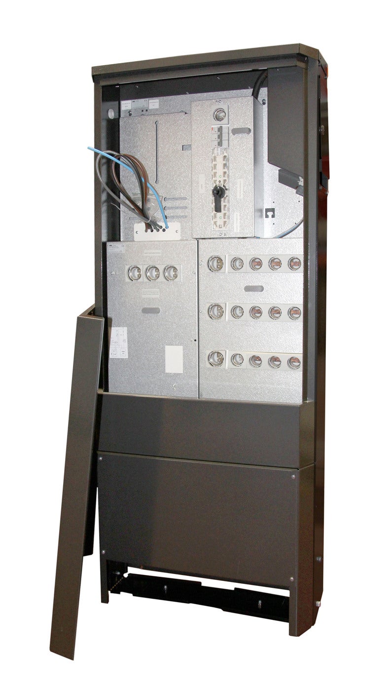 Ground meter cabinets MMLK