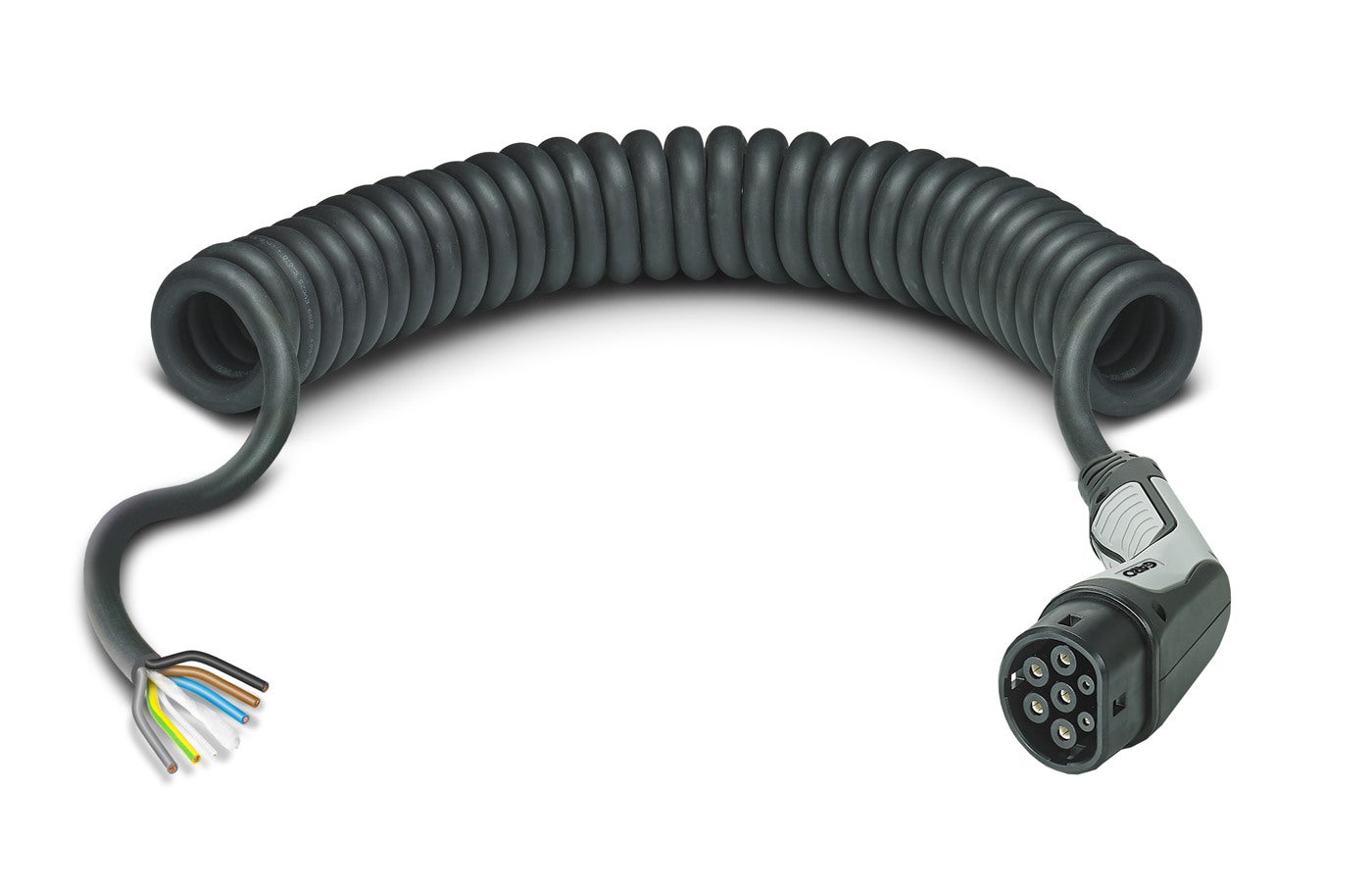 EV-cable Type2/Open Helix