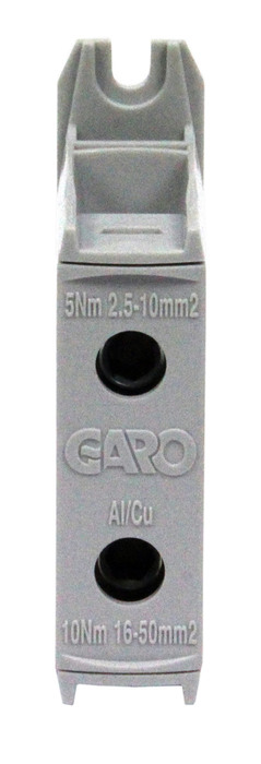PLINT GRÅ 50mm² Al/CU 1P - 2