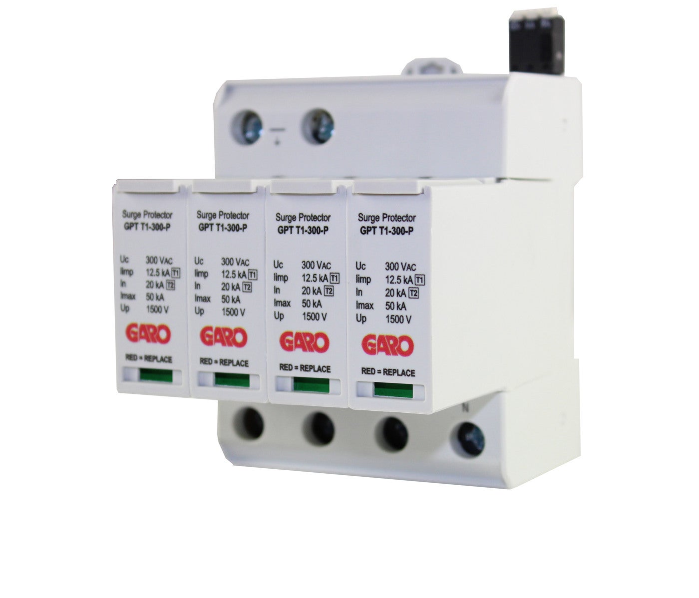 SURGE PROTECTION CLASS I+II 4P 230V ALARM - 3