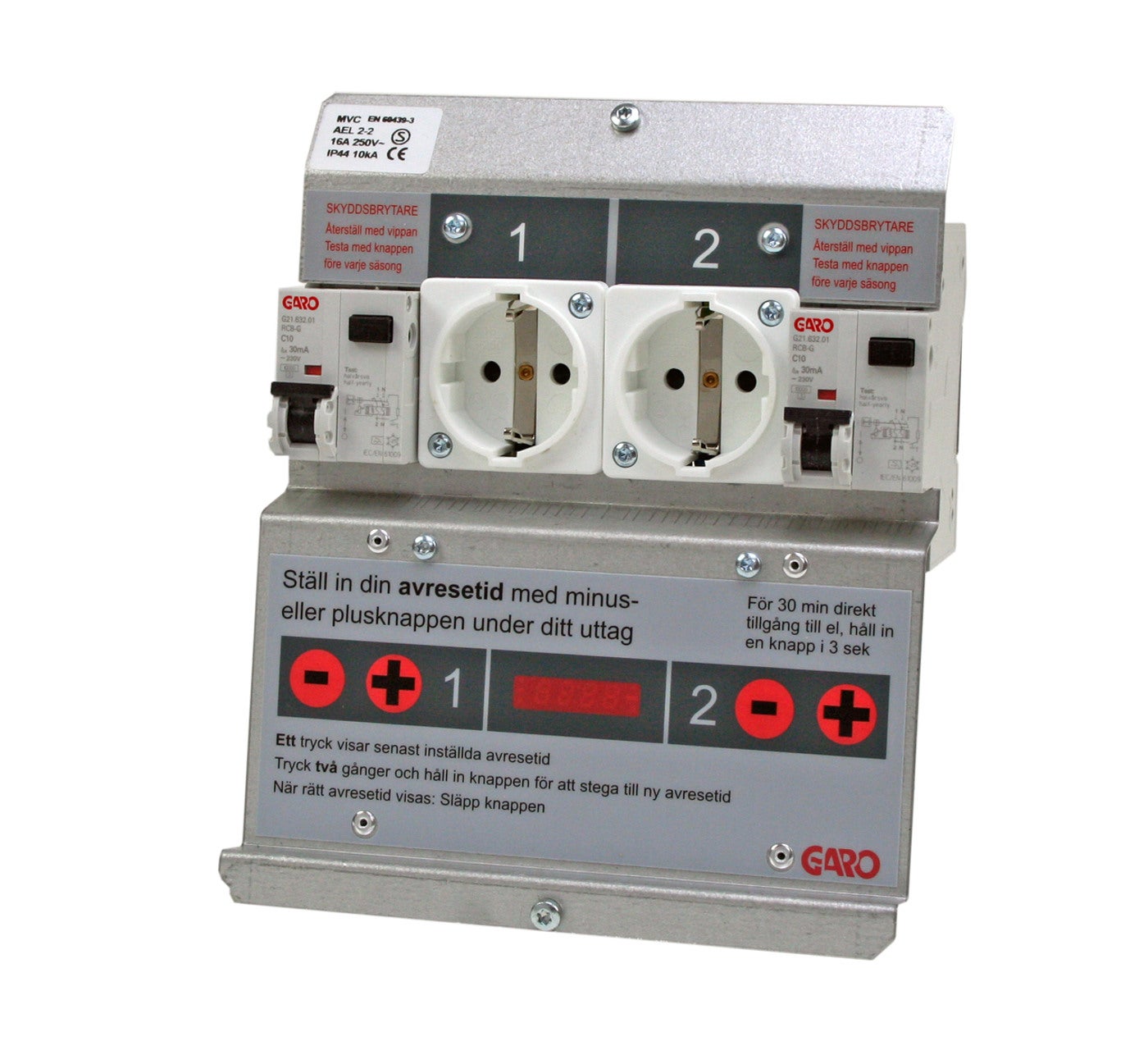 Disc.INS CAR-P2 MAX 1,5H 6A