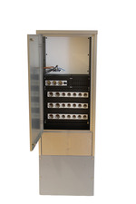 Distribution cabinets for meter