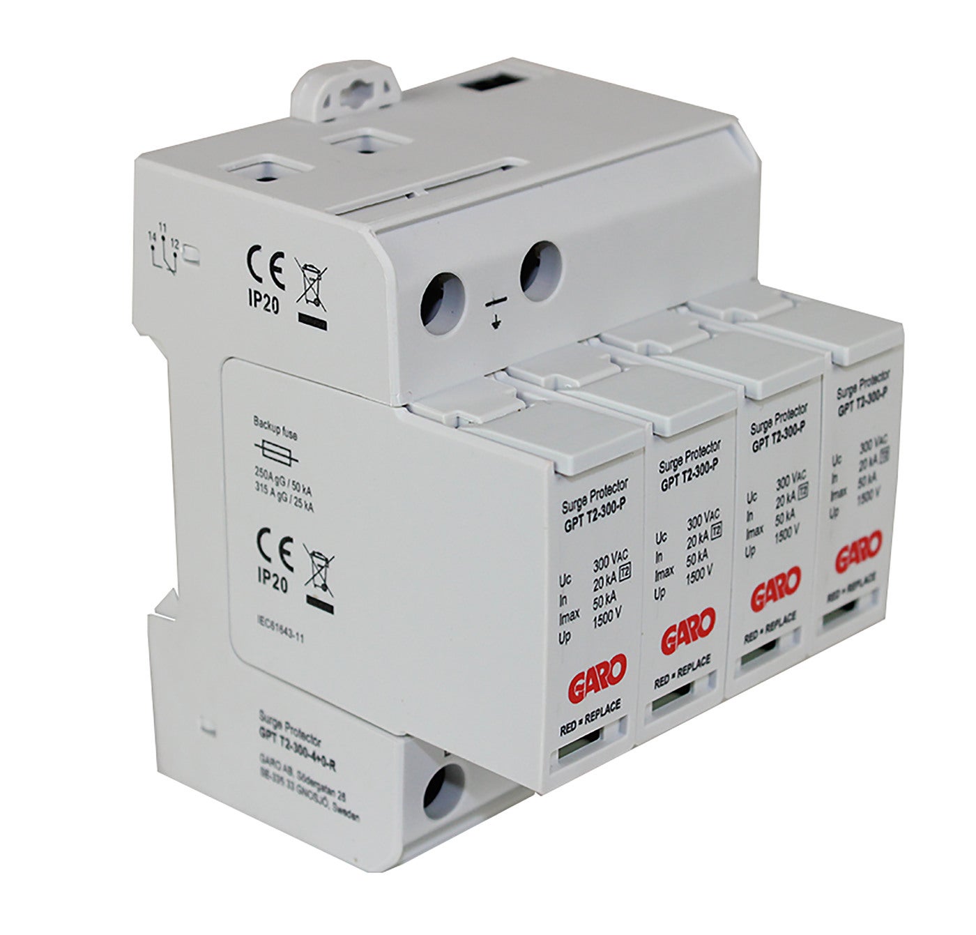 SURGE PROTECTION MIDDLE 230V 4P - 3