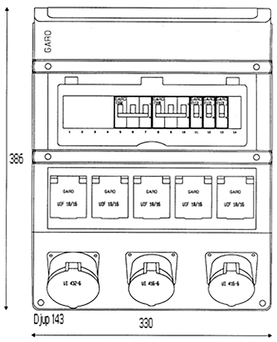 OUTLETBOX 01205 GBOX - 2