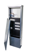 Streetlight cabinet external supply 4 groups