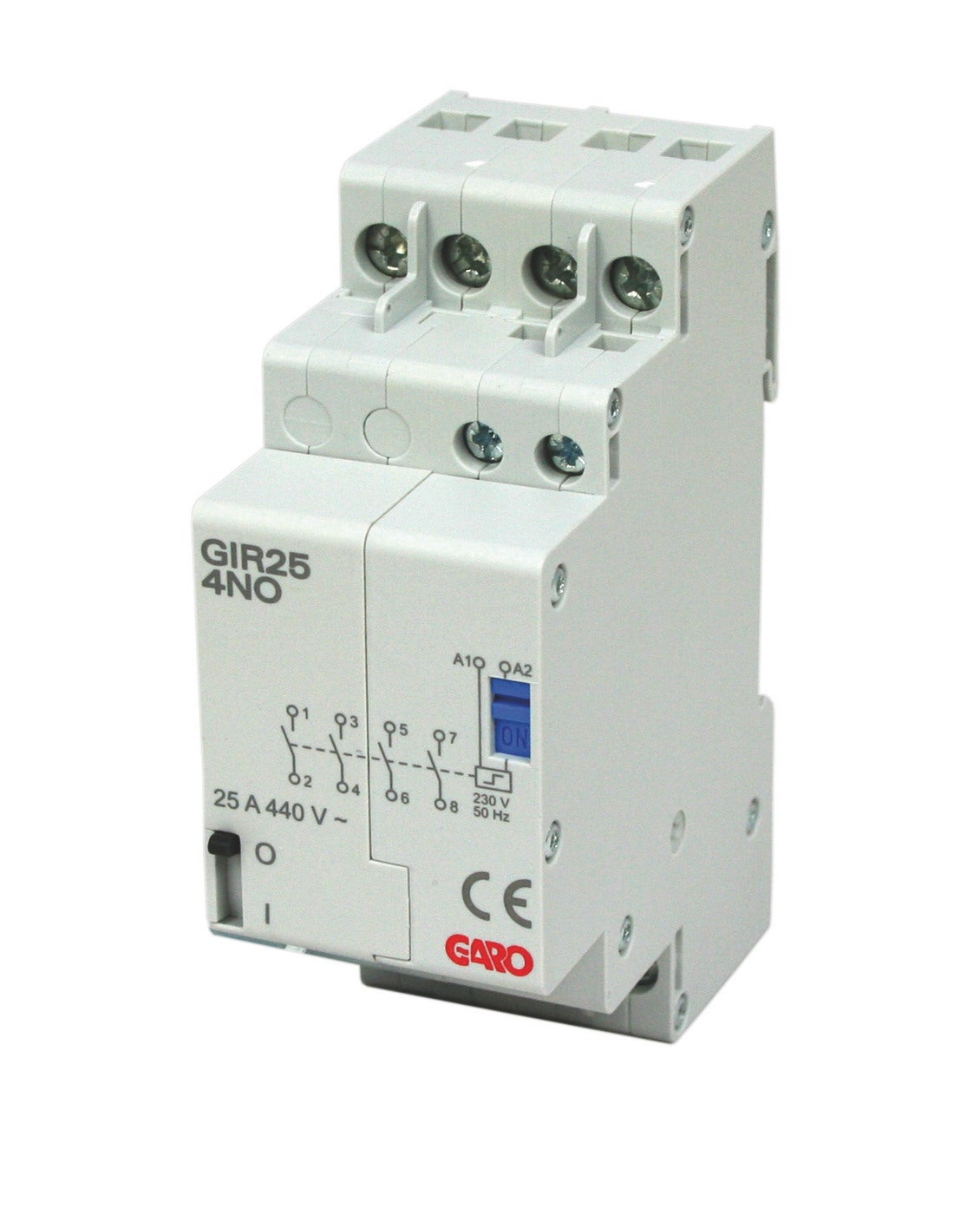RELAY IMPULSE 4NO 230V AC 4P