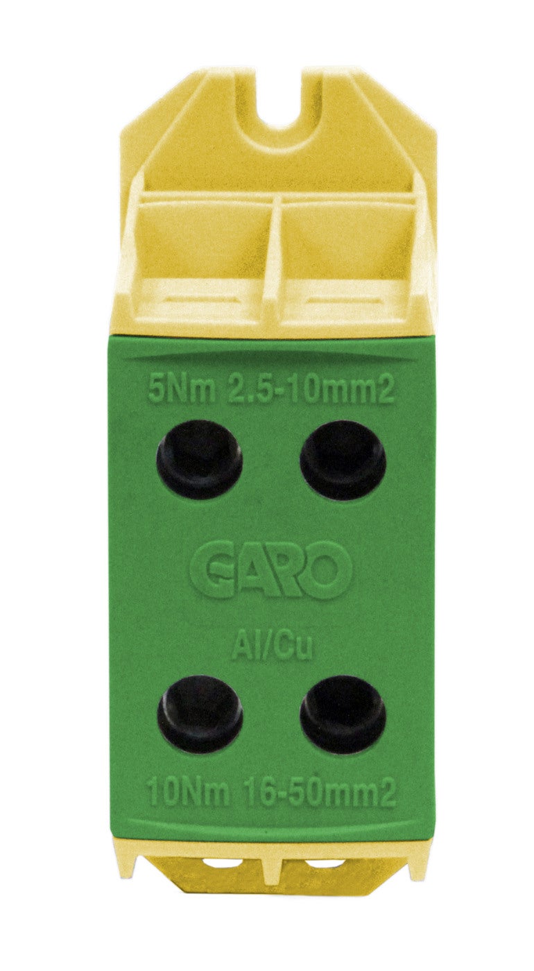 TERMINAL 2P YELLOW/GREEN 50MM² AL/CU - 2
