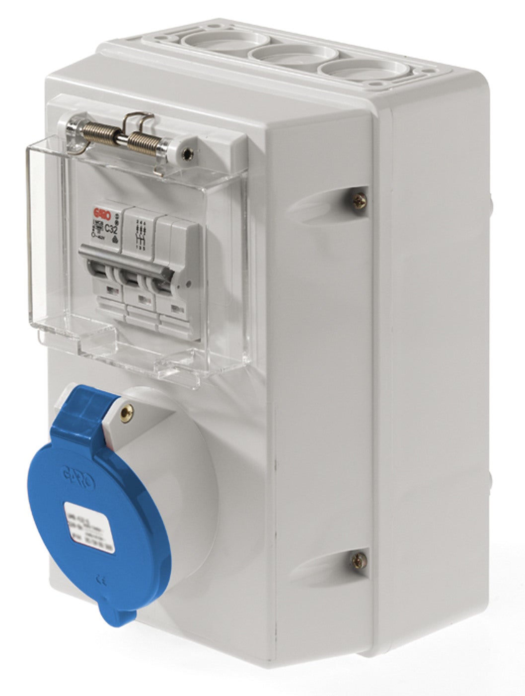OUTLETBOX 3P 16A 6h UMB