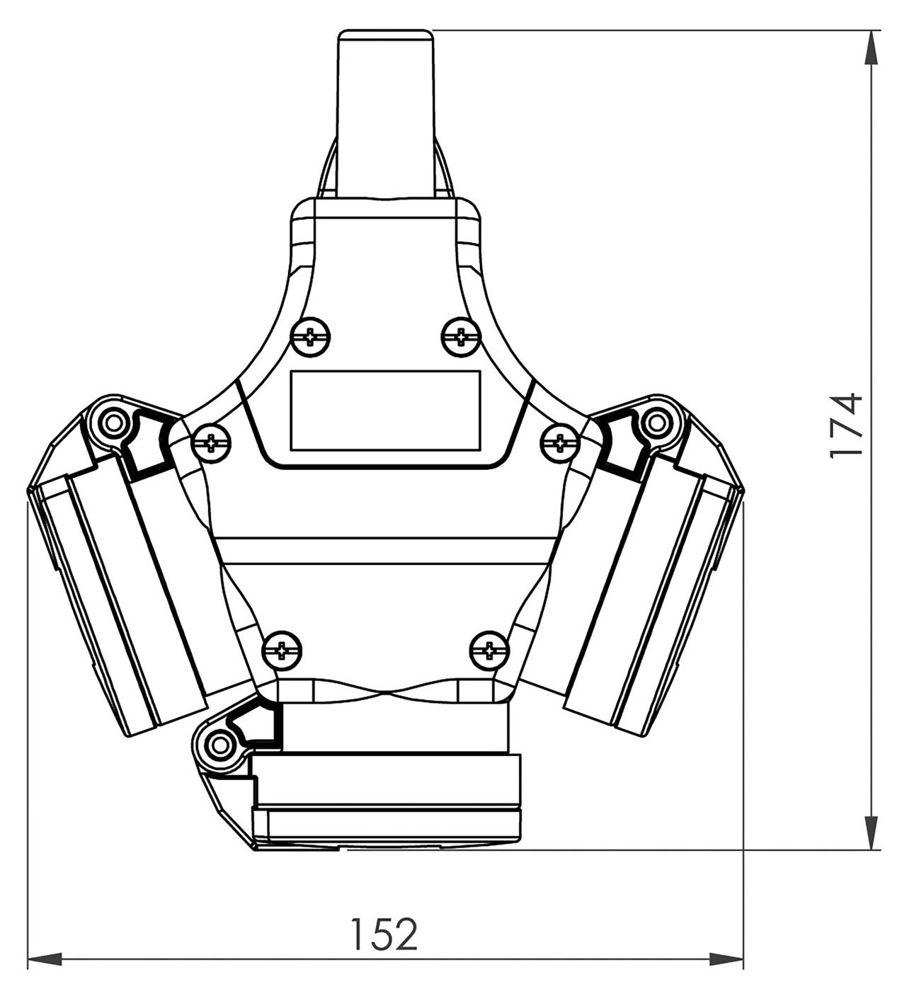 DISTRIBUTION BOX 5P16A R 3OUT - 2