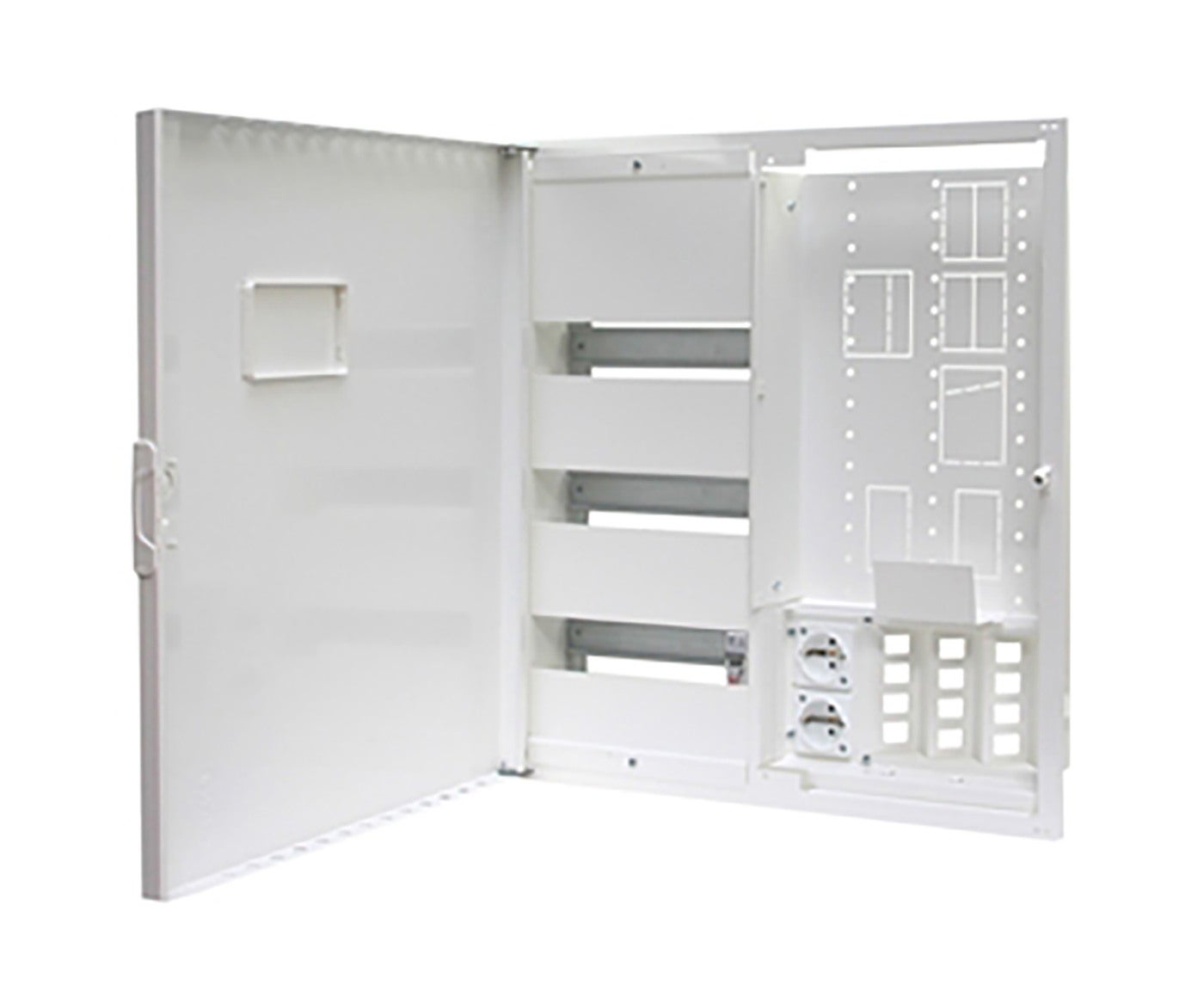 Metal consumer units flush mounted IP30 w bottombox