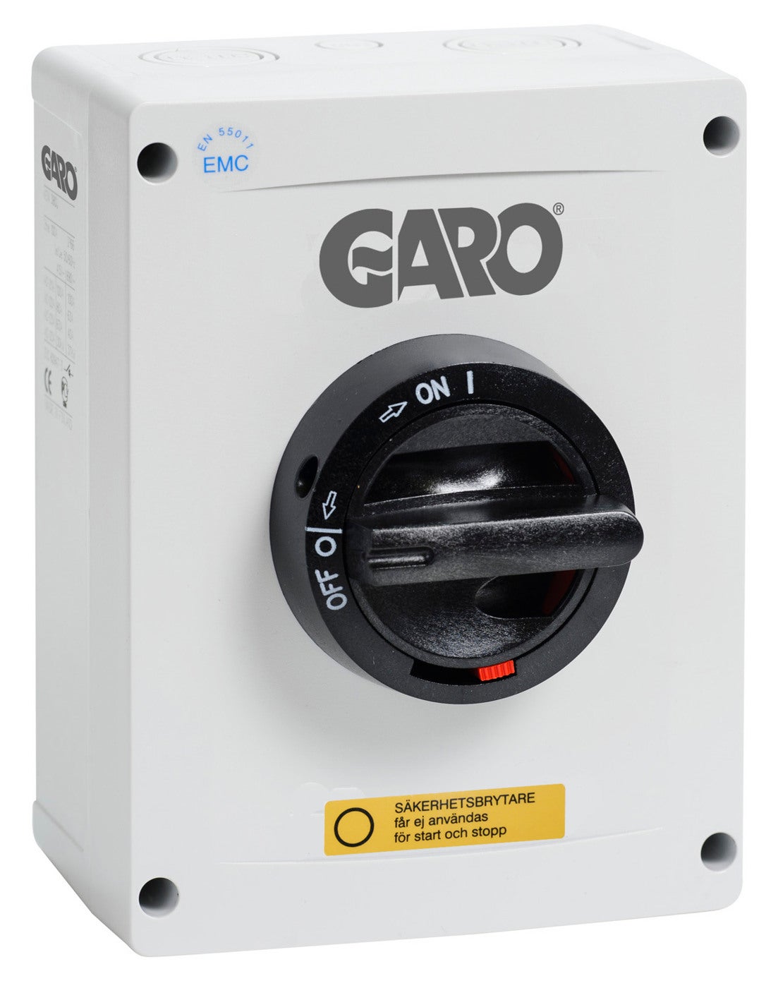 Safety switches polycarbonate  EMC 3-pole 63A