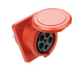 SOCKET SLOPING 4P 63A 6h - 2