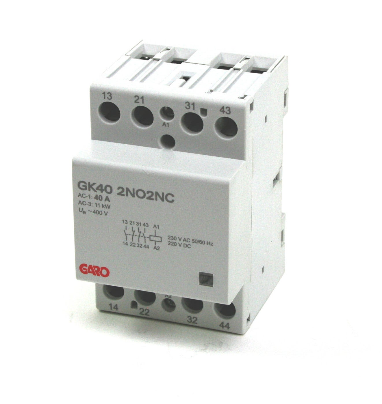 CONTACTOR 4P 40A 2NO 2NC 230V 3M