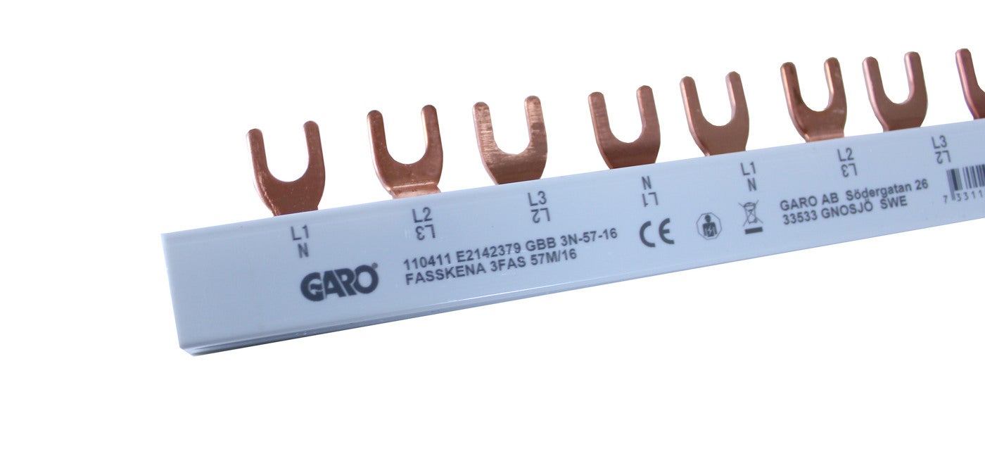 BUSBARS 3P+N 57M/16