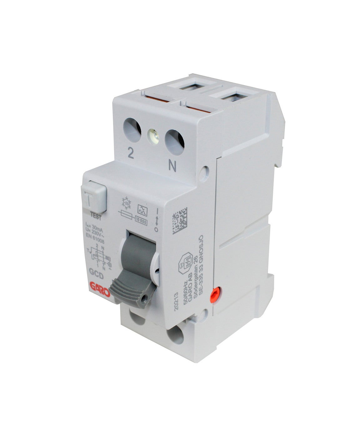 Residual current circuit breaker (RCCB) 10kA 2P