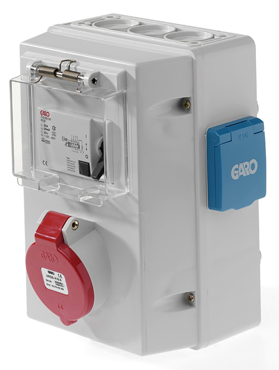 Outlet box with Schuko 16A IP44