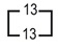 FUSE BASE BOX -SL63A 3/1 A - 2