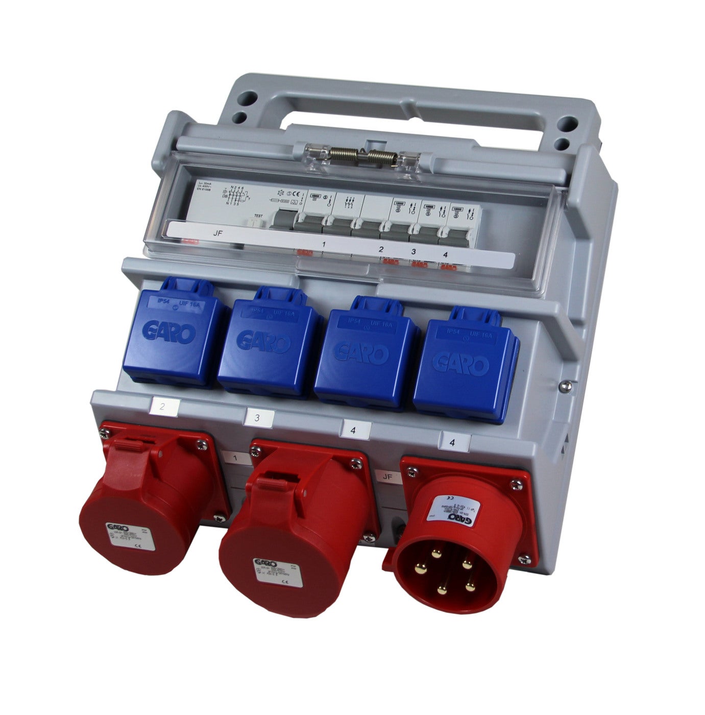 Portable outlet boxes standard 32A
