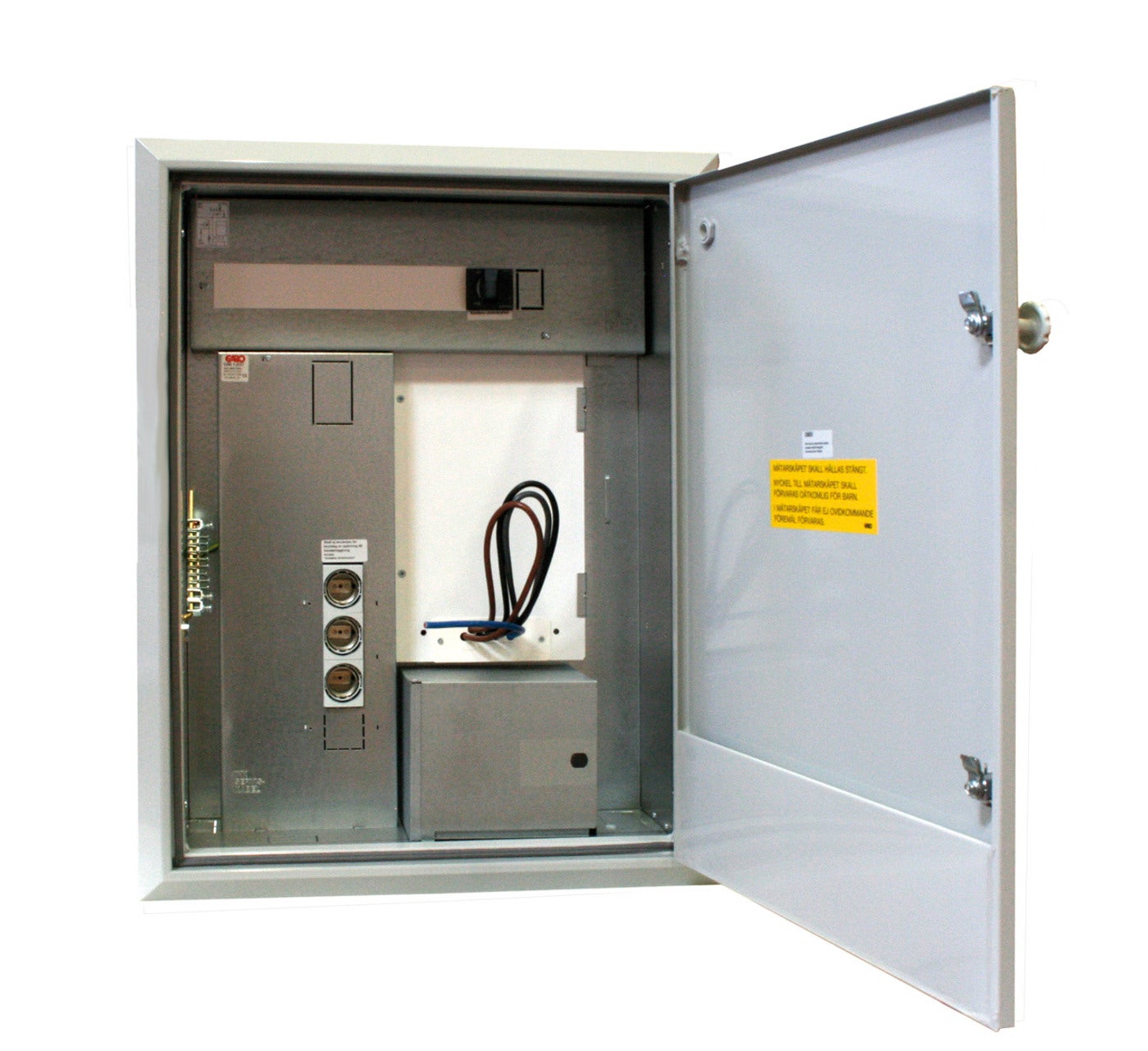 METERCABINET FLUSH 63A 1PL LWP