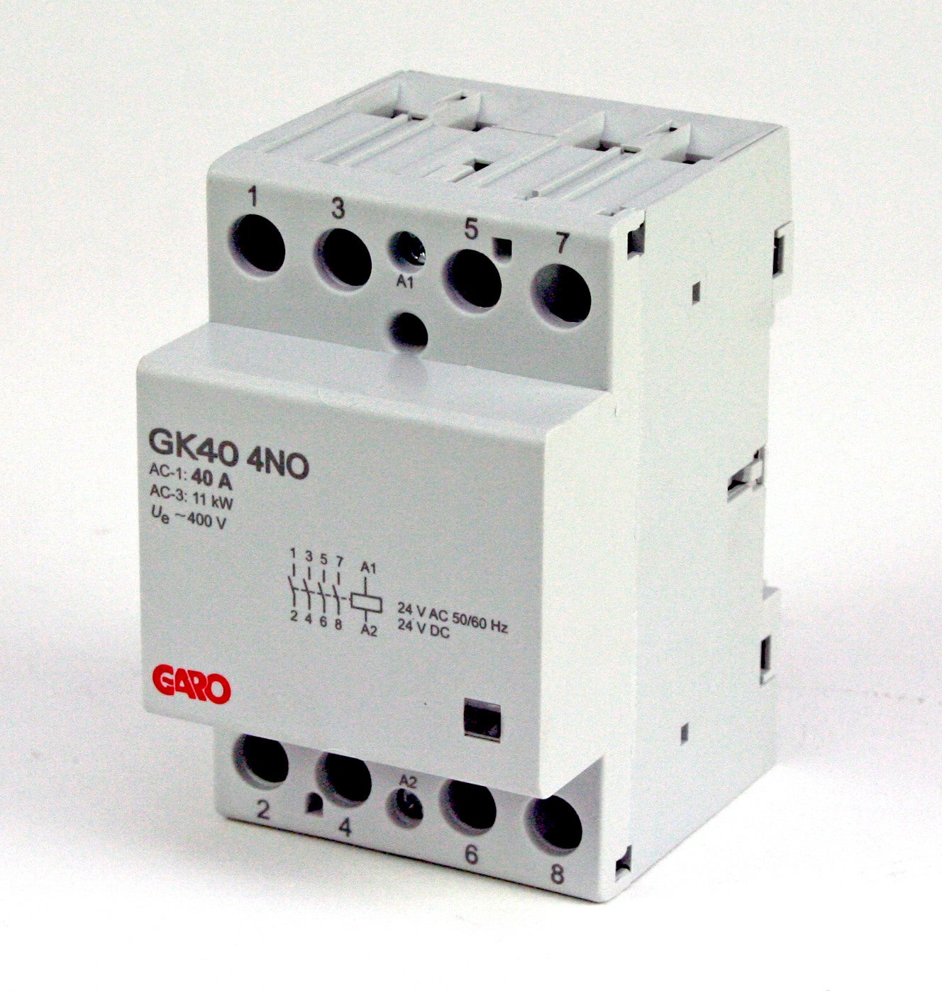 CONTACTOR 4P 40A 4NO 24V 3M