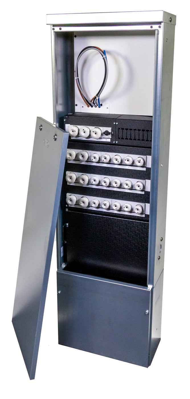 Distribution cabinets meter