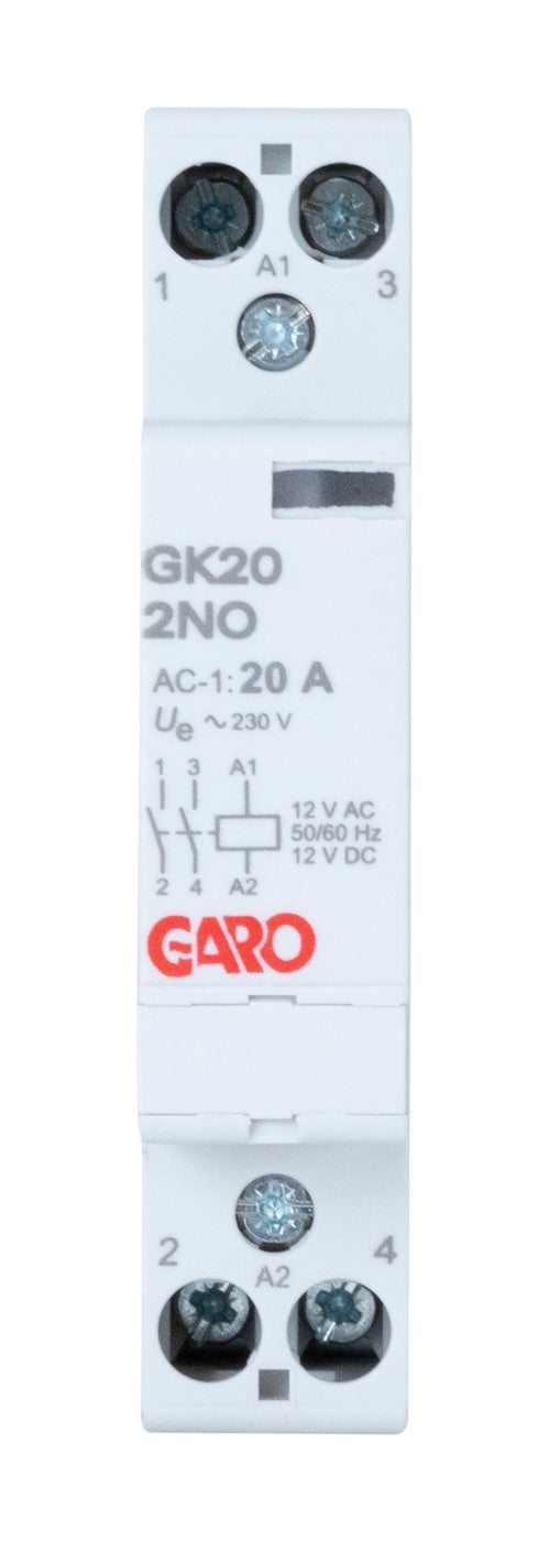 KONTAKTOR 20A 2NO 12V 1M