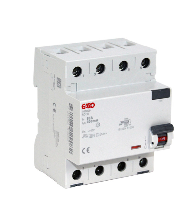 JORDFELSBRYTARE 4P63A10kA300mA - 1