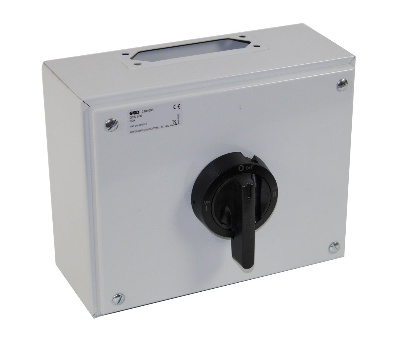 CHANGEOVER SWITCH ENCLOSURE 80A SP - 1