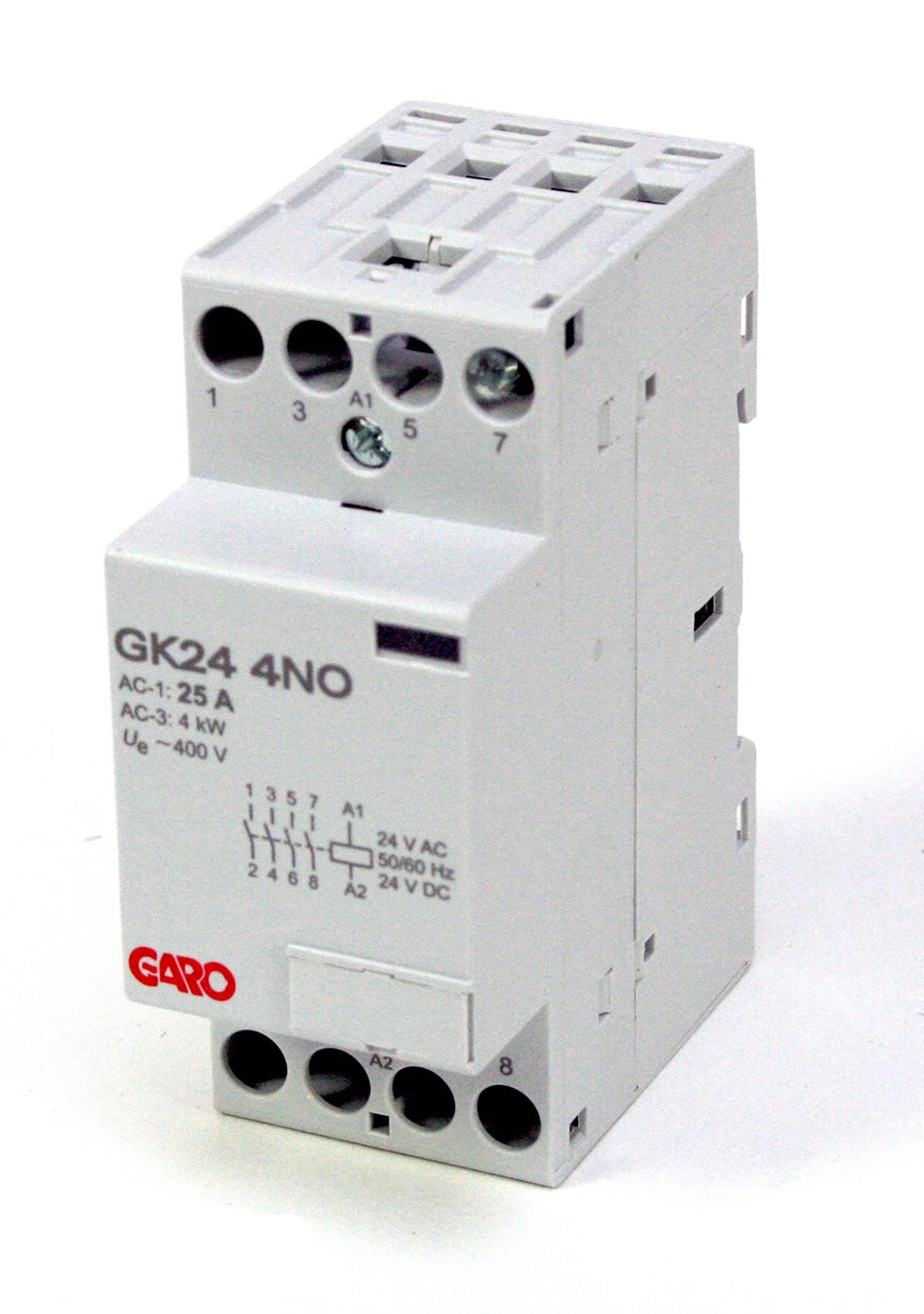 CONTAKTOR 4P 24A 4NO 24V 2M