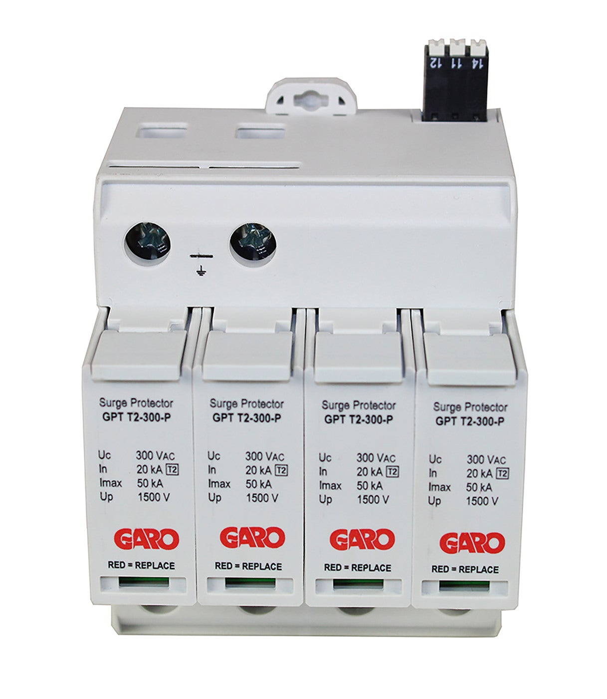 SURGEPROTECTION CL. II  4P 230V ALARM