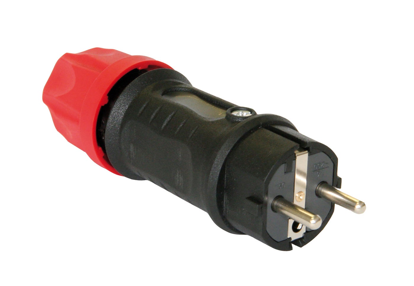 PLUG 3P 16A RUBBER ST REL - 1