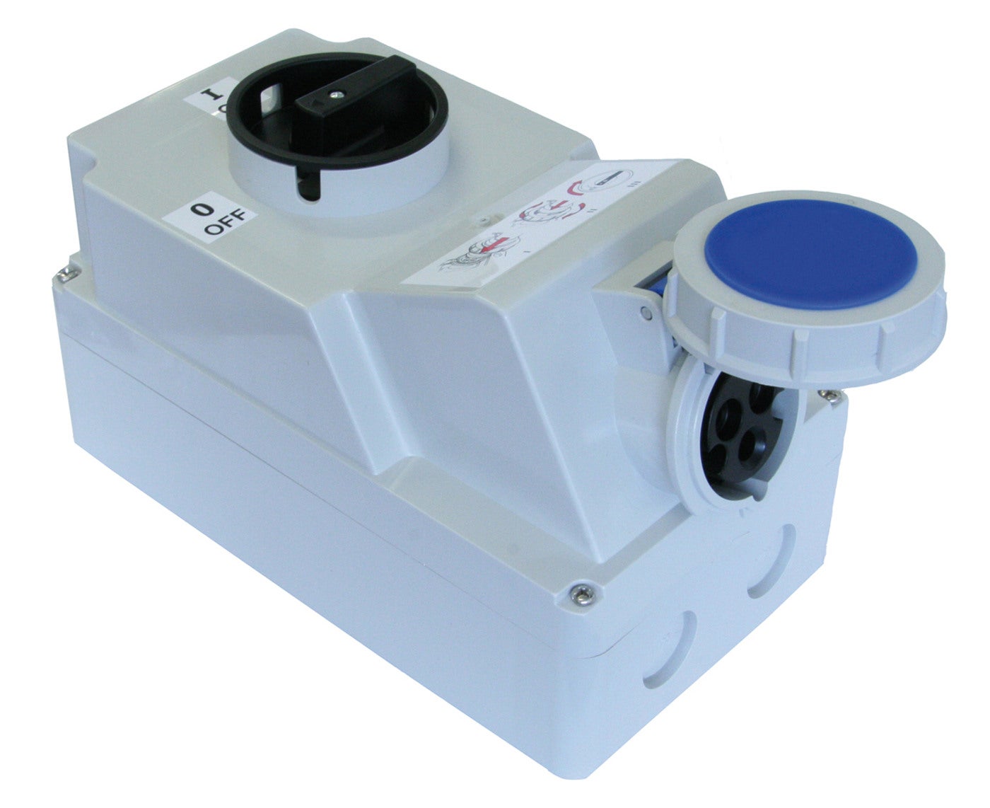 INTERLOCKED SOCKET 3P 16A 6h WT - 2