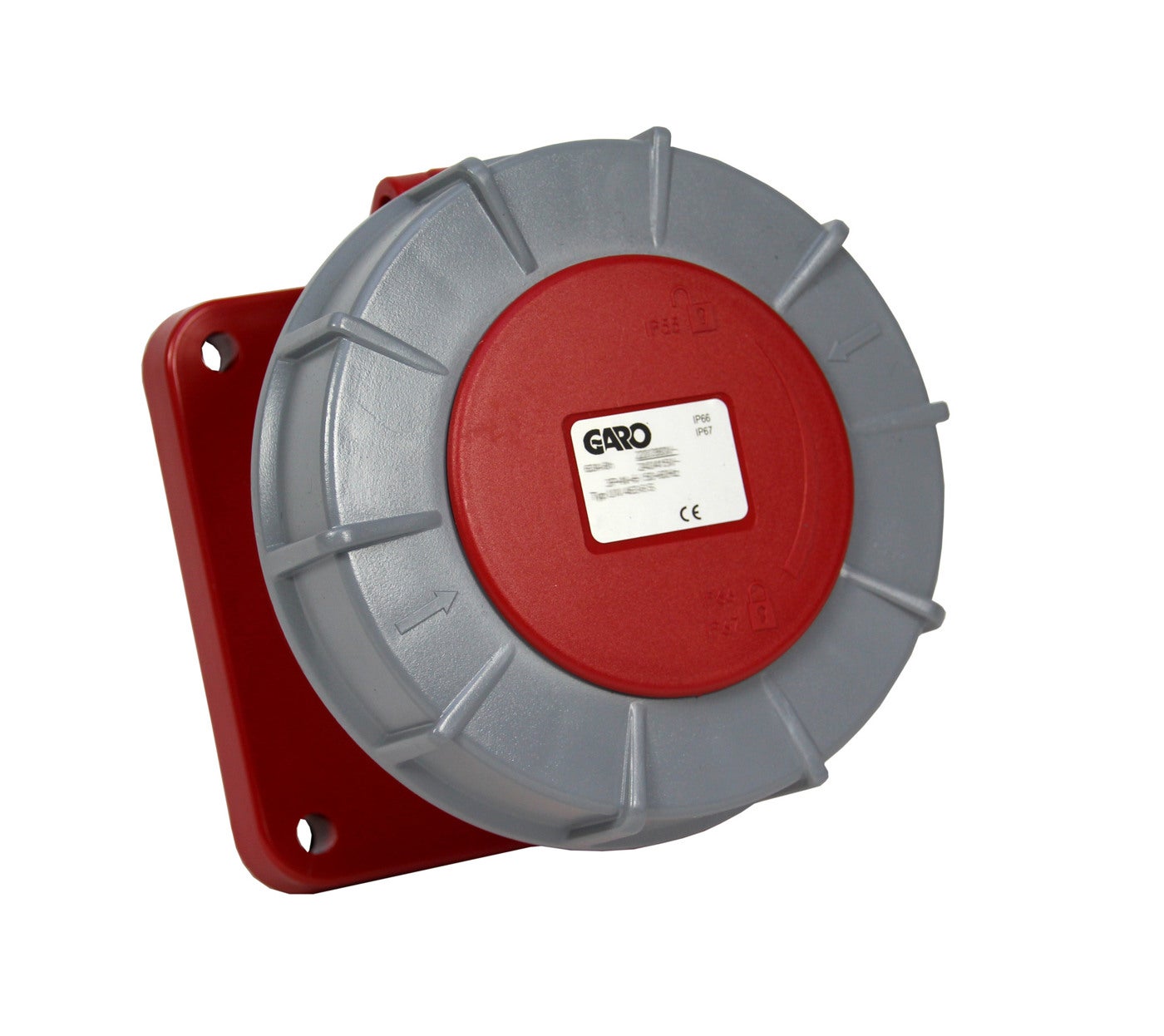 Flanged sockets Basic Straight 125A IP67