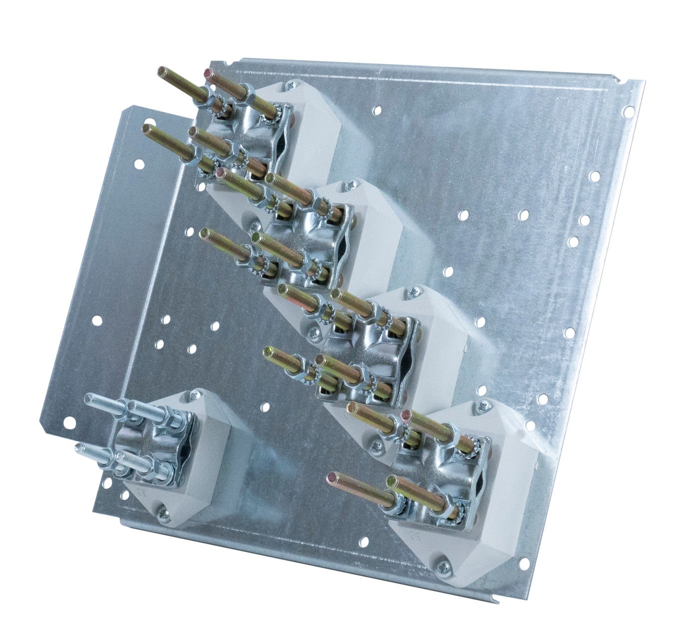 MOUNTINGPLATE WITH TERMINALS 5x120MM²