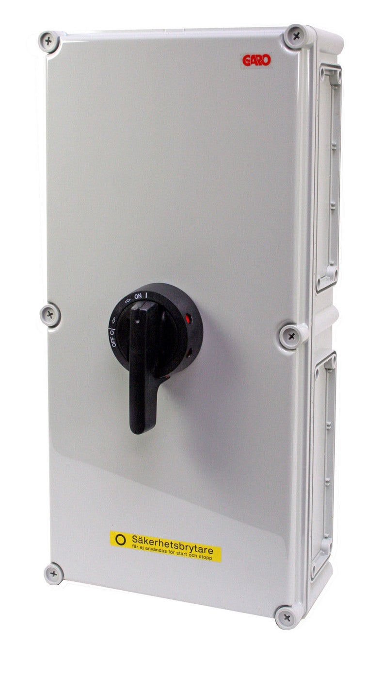 Safety switches polycarbonate 3-pole 160A