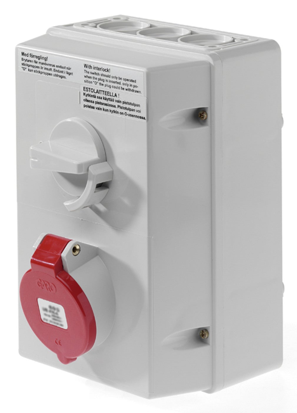 Interlocked socket 32A IP44