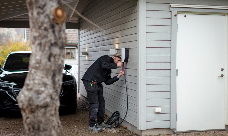 Så installerar du en laddstolpe hemma