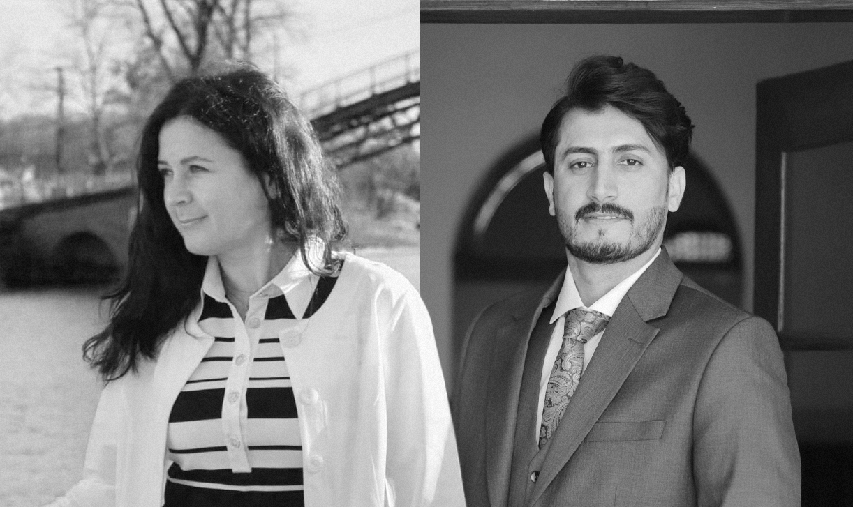 Umair Ahmad och Oksana Pinsker