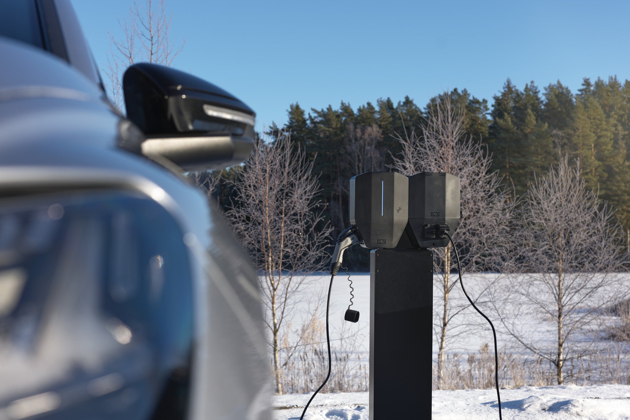 Kombinera motorvärmaruttag och elbilsladdning