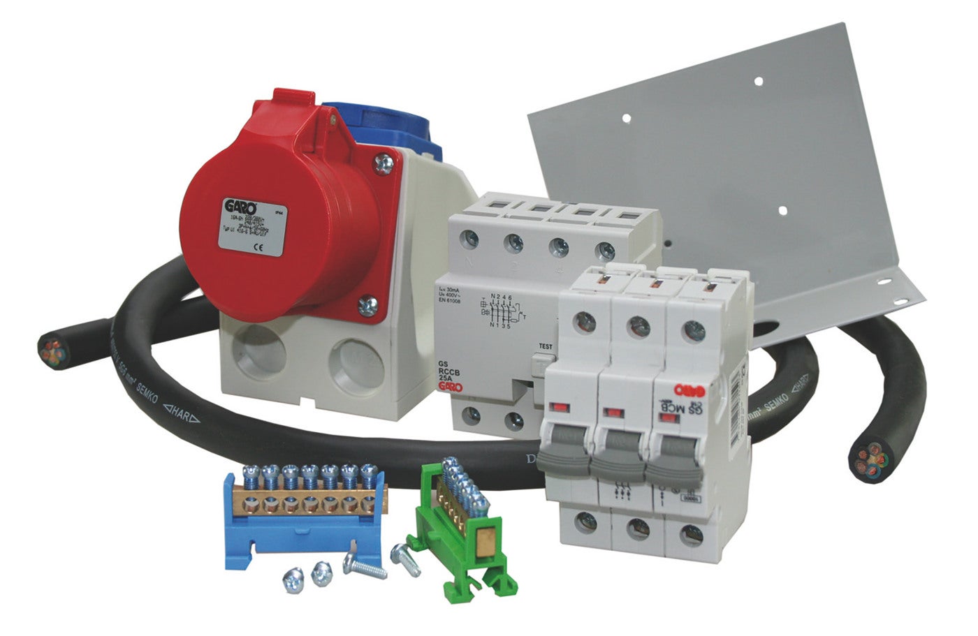CONSTRUCTION KIT FOR METERCABINETS