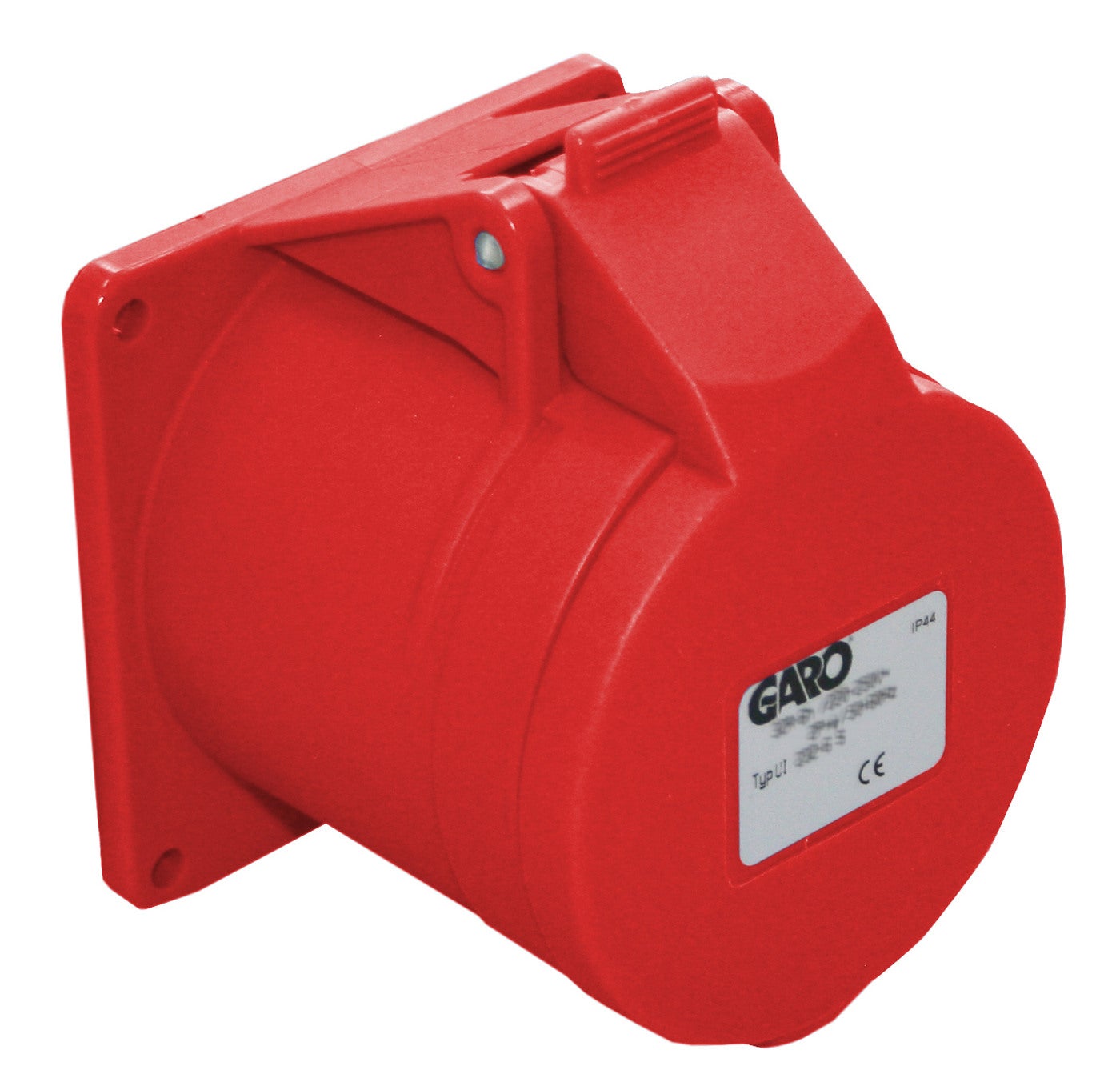 Flanged sockets Basic Straight 16A IP44