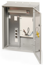 Meter cabinets for surface mounting