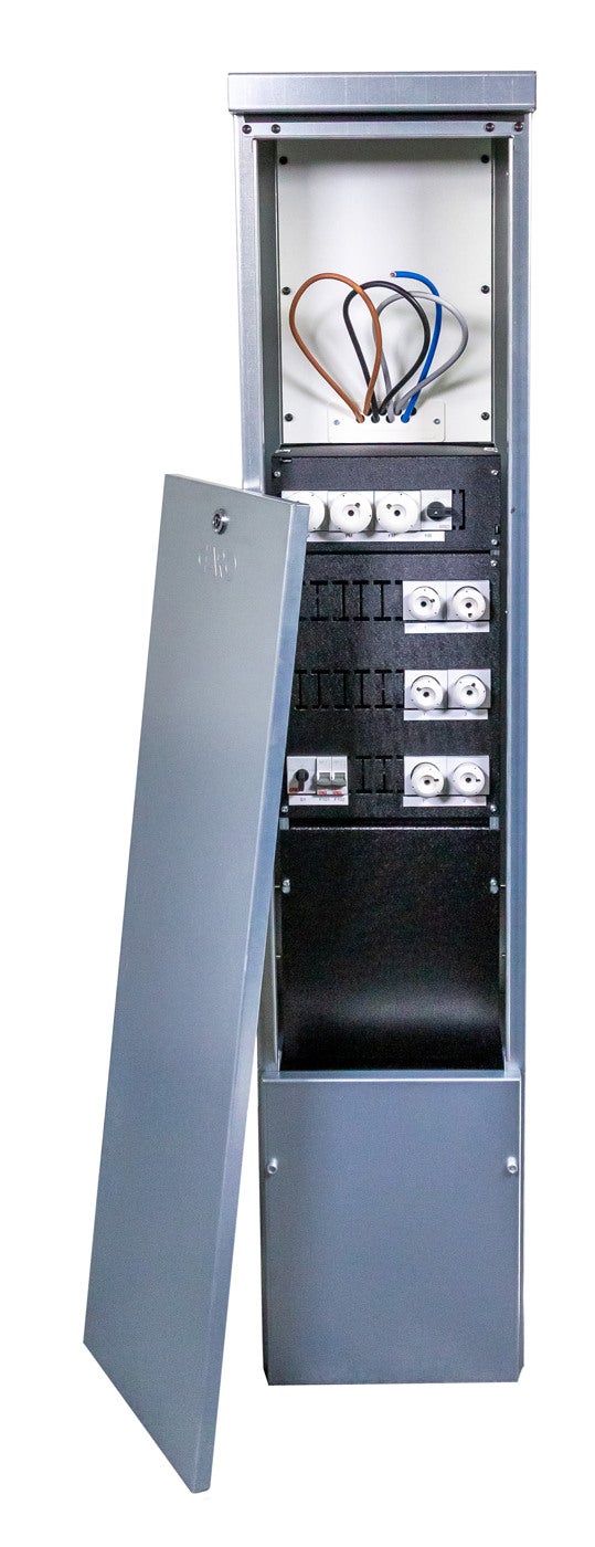 Streetlight cabinets external supply 2 groups