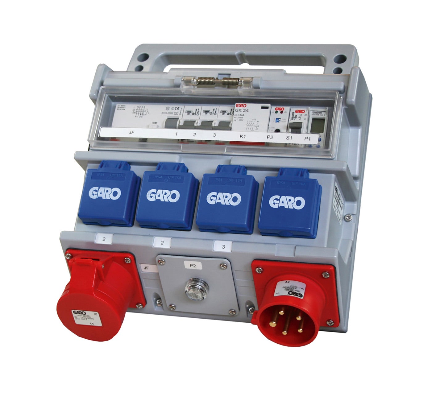 Portable outlet boxes with switch 16A