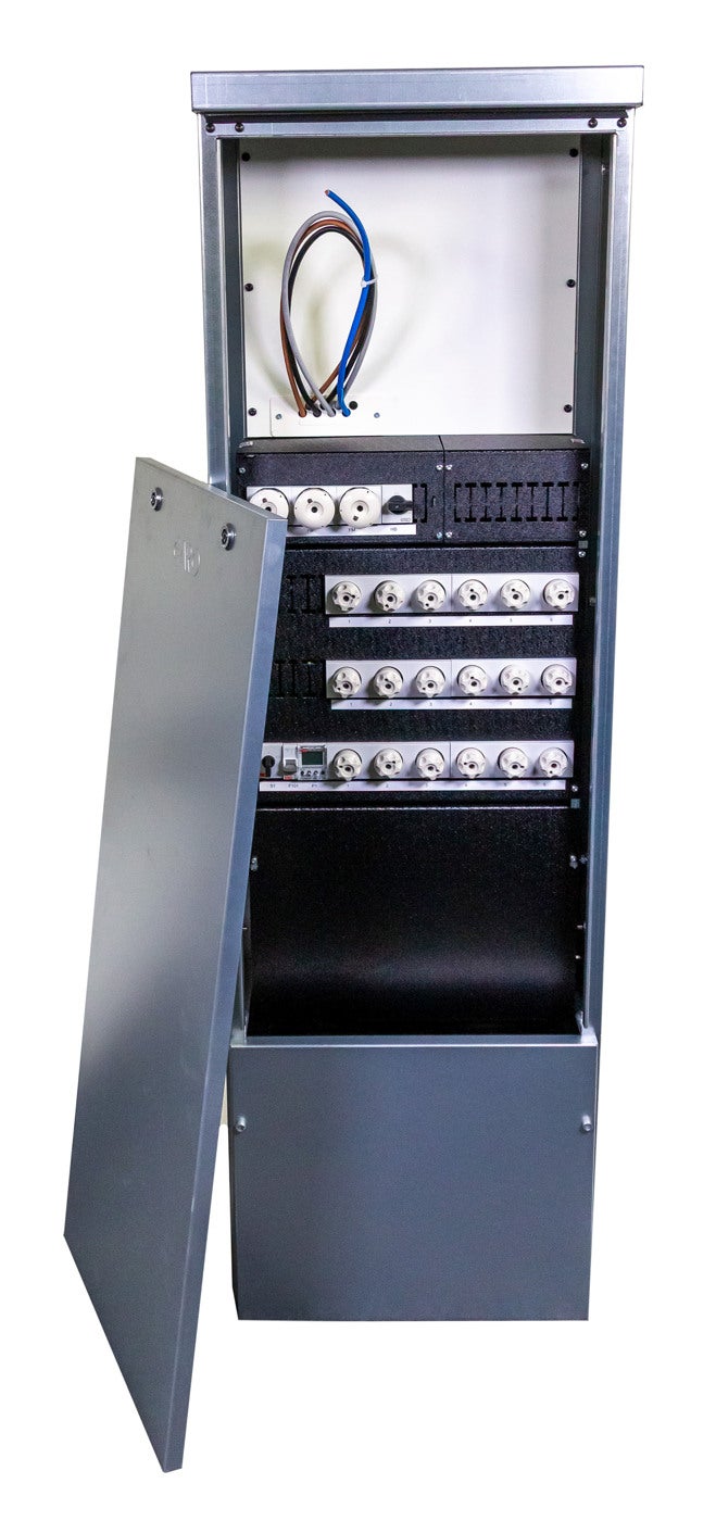 Streetlight cabinets astro 6 groups