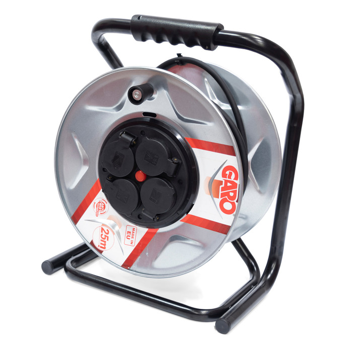 CABLE REEL 230V 25M 3G1,5 MET