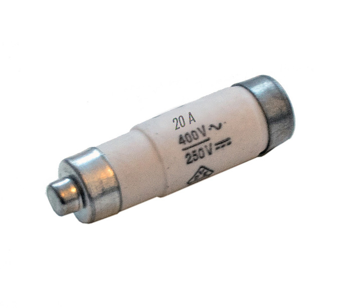 FUSE LINK D02 20A BLUE