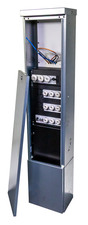 Streetlight cabinet external supply 3 groups