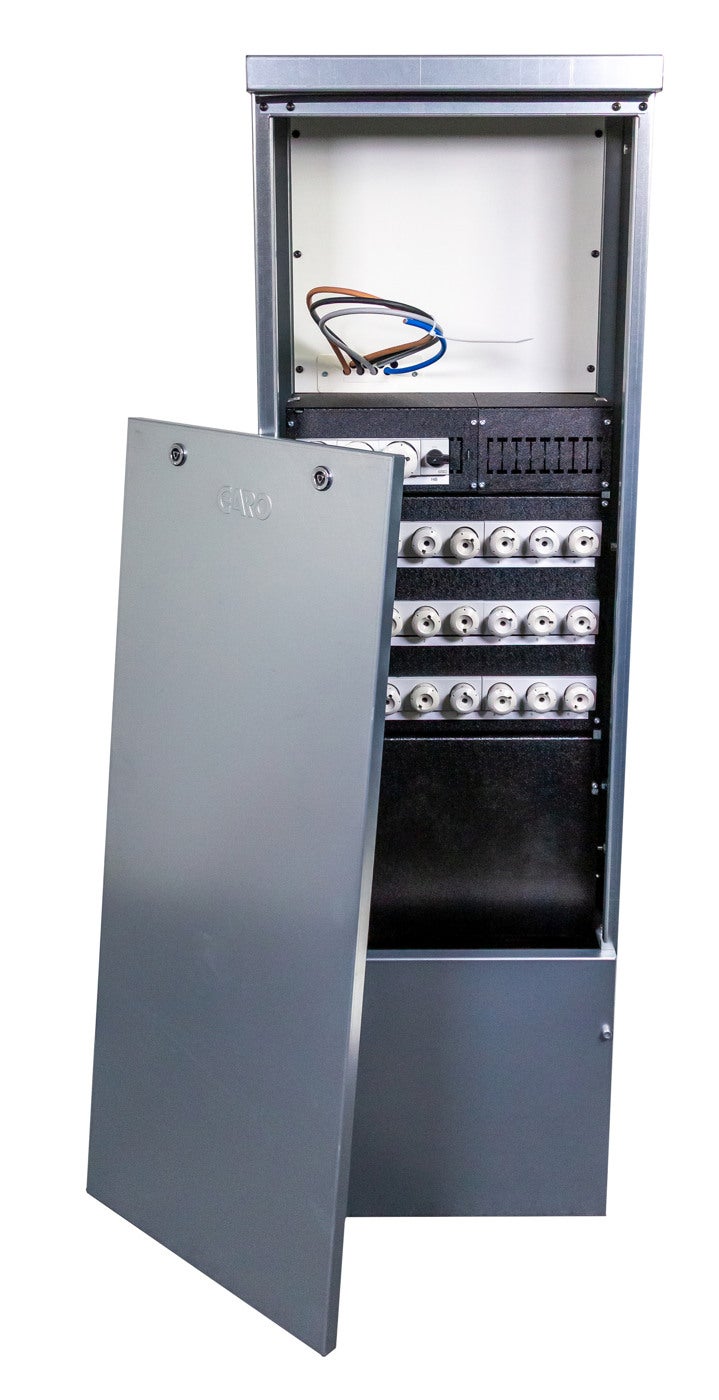 Streetlight cabinets